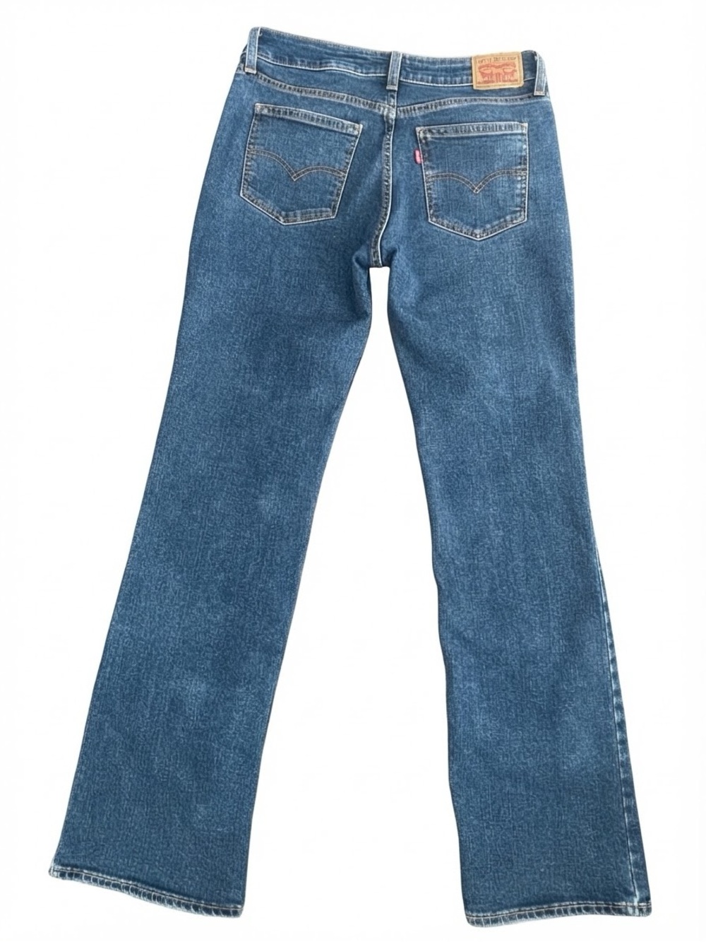 Levi's Women's Superlow Bootcut Jeans Size 28 Medium Wash Y2K Low Rise Denim⁠